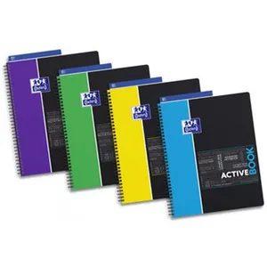 Comparateur de prix : oxford oxford cahier etudiants activebook, a4+, quadrillé noir