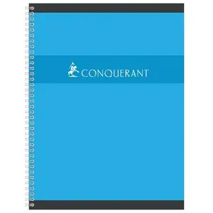 Conquerant Conquérant - Cahier reliure intégrale 24x32 180p 70g 5x5 Coloris aléatoirex5 pas cher