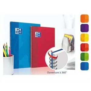 Cahier - OXFORD - Openflex - A4 - 180 pages - Seyès - Couverture en PP