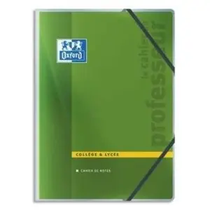 Comparateur de prix : OXFORD Cahier de professeur - 21 x 29,7 cm - 144 pages - Collège et ly...