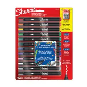 Comparateur de prix : Blister de 12 Marqueurs Sharpie