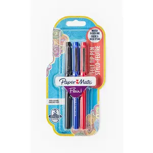 Papermate PAPER MATE 3 stylos-feutres Flair classique pas cher