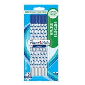 Papermate Effaceurs réécriveurs - Paper Mate - Magic+ - Pointe fine - 10 unités - Sous blister pas cher