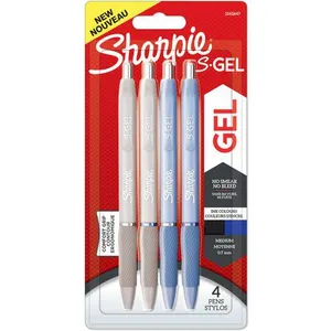Comparateur de prix : SHARPIE Stylo encre gel S-GEL FASHION, 0,7 mm, assorti