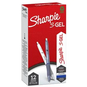 Comparateur de prix : Stylo roller gel Sharpie Fashion 0,7 mm Encre Bleu
