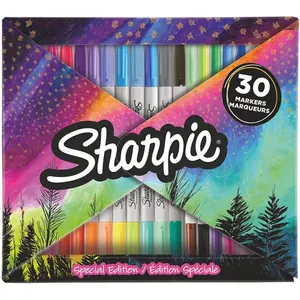 Pack de 30 marqueurs permanents Sharpie Edition Spéciale pas cher