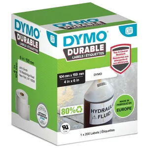 Comparateur de prix : Dymo 2112287 - (159 mm x 104 mm) - Noir sur blanc - Étiquette