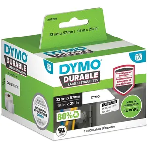 DYMO Dymo Lw Rouleau D'?Tiquettes Universelles Permanentes Blanches pas cher