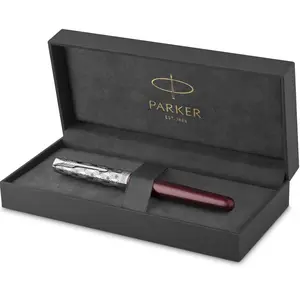 Stylo plume Waterman Hémisphère | en métal et laque verte avec finition palladium | plume moyenne en acier inoxydable | Encre bleue | Coffret cadeauVendu paramazon