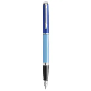 Comparateur de prix : Stylo-plume Hémisphère Colour Blocking - Plume moyenne - Bleu Waterman