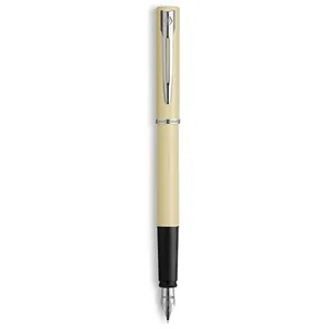WATERMAN Allure Pastel Stylo plume, Jaune pastel, plume fine, encre bl...
