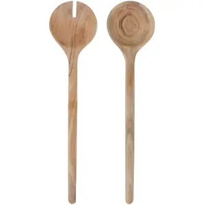Côté Table - 2 Couverts à salade Dalbert naturel  - 30x7 cm T.U