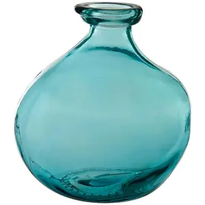 Côté Table - Vase Gali turquoise  -  D.16x18 cm OSVendu parbazarchic