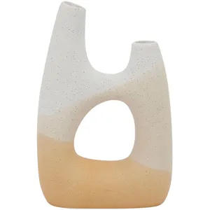 Sema Design - Vase Soliflore moutarde  -  14x6xH.21 cm T.U pas cher