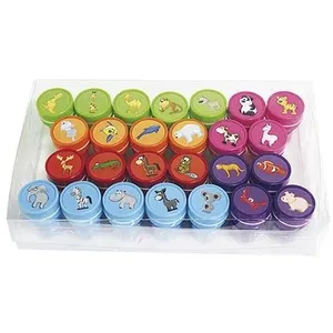 Comparateur de prix : Maped Mallette tampons lettres & animaux Joustra - 52 pièces