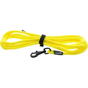 CANIHUNT Longe ALP Ronde (Tresse) Diamètre 10 mm - Jaune (5 ML)