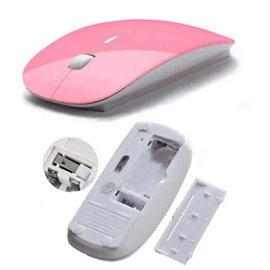 Souris Ultra Plate pour PC Sans Fil USB Universelle Capteur Optique 3 ... pas cher