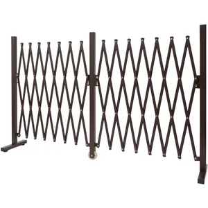 Décoshop26 - Barrière grille de protection clôture grille à ciseaux al... pas cher