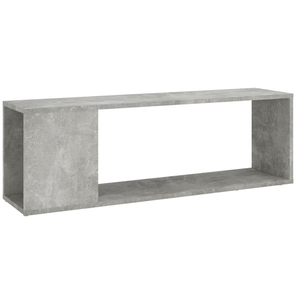 Helloshop26 Meuble tv multimédia étagère télévision buffet téléviseur salle à manger salon chambre 100 x 24 x 32 cm bois d'ingénierie gris 02_0025430 pas cher