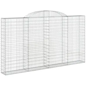 HELLOSHOP26 Panier de gabions clôture cage mur de soutènement arqué 30... pas cher