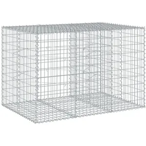 Helloshop26 - Panier gabion clôture cage mur de soutènement avec couve... pas cher
