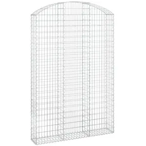 Helloshop26 - Panier de gabions clôture cage mur de soutènement arqué ... pas cher
