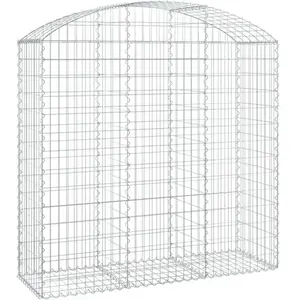 HELLOSHOP26 Panier de gabions clôture cage mur de soutenement arque 15... pas cher
