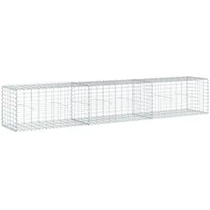 HELLOSHOP26 Panier gabion clôture cage mur de soutènement avec couverc... pas cher