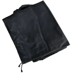 Decoshop26 Housse de protection pour mobilier de jardin 85x100x68 cm en plastique hydrofuge noir pas cher