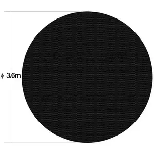 HELLOSHOP26 Bache à bulles - Marque - Rond - Couverture de piscine solaire - Chauf... pas cher