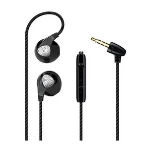 Ecouteurs plat pour smartphone samsung, huawei, sony, etc avec micro k... pas cher