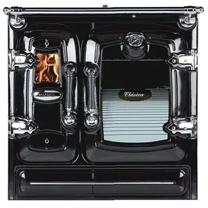 Comparateur de prix : Lacunza - cuisinière à bois 10kw noir clasica7tnfr - CDP-DROP-301213022052