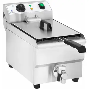 Comparateur de prix : Friteuse électrique professionnelle restaurant 10 litres avec robinet ...