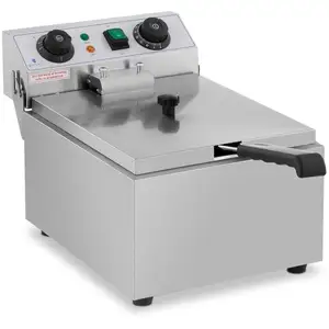 Comparateur de prix : Helloshop26 Friteuse électrique professionnelle restaurant 1 x 10 litres minuterie