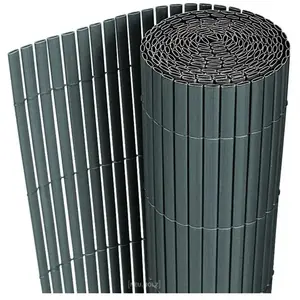 HELLOSHOP26 Clôture brise vue brise PVC 150 x 300 cm gris