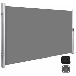 Helloshop26 Store latéral brise-vue - GrisVendu parrakuten