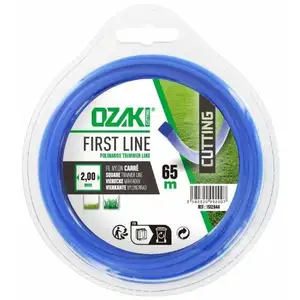 Ozaki - Fil nylon carré débroussailleuse 2mm - 65 mètres pas cher