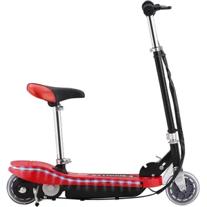 Comparateur de prix : HELLOSHOP26 Trottinette électrique avec selle et led 120 watts rouge 02_0004608