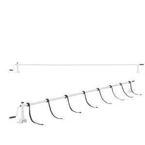 Helloshop26 - Enrouleur pour bâche de piscine à longueur réglable 147-555 cmVendu parcdiscount