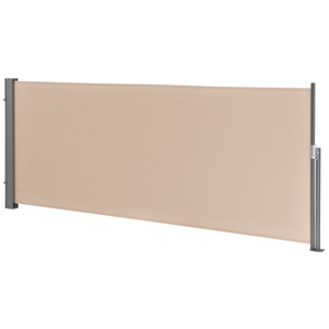 HELLOSHOP 26 Store pour balcon latéral acier polyester 120 x 300 cm sable 03_0006572 pas cher