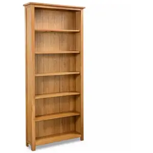 Comparateur de prix : HELLOSHOP26 etagere armoire meuble design bibliotheque 180 cm bois de chene massif