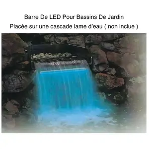 Barre Éclairage led 30 cm Pour Bassins Et Cascades De Jardin. Éclairage Étanche pas cher