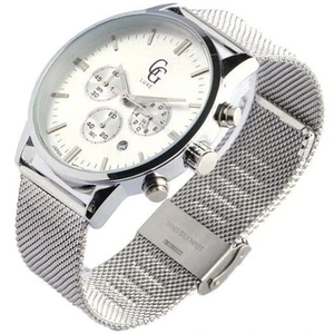 Comparateur de prix : GG LUXE Montre chronographe gris argent homme Astor - Gris - Taille unique