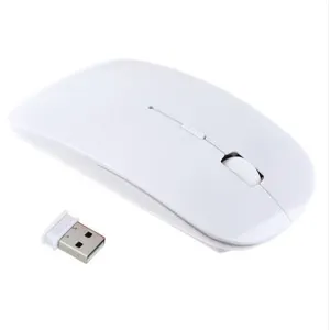 Souris pour PC HUAWEI USB Sans Fil Ultra Plate Universelle Capteur Optique 3 Boutons Ordinateur (BLANC)