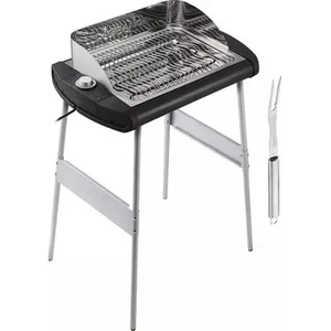 Plancha à gaz Alicia II - BRASERO - 4 brûleurs - 84 x 34 cm - Acier