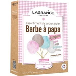 Comparateur de prix : Barbe à papa Lagrange ASSORT GOUTS*4
