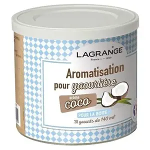Comparateur de prix : Aromatisation coco 500G pour yaourthiere QVB380330 - Lagrange
