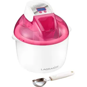 Comparateur de prix : LAGRANGE Sorbetière - Non spécifié - 1.5L - 12W - Rose - Programmable 5 à 45 min