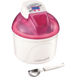 Comparateur de prix : Lagrange Sorbetière - Sorbetière - 1.5 litres - 12 Watt - framboise