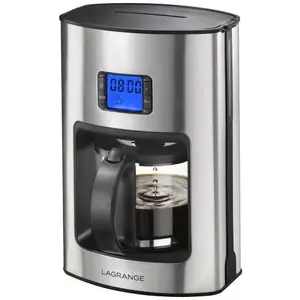 Comparateur de prix : Cafetière - Lagrange - 529001 - Inox - Acier inoxydable - Compatible lave-vaisselle
